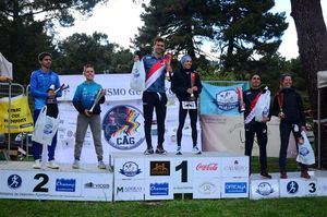 Santiago Fernández Pérez y Pilar Arias Nieto, ganadores de la XV Vuelta a la Jarosa de Guadarrama
