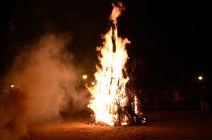 Collado Villalba celebra el 20 de enero la tradicional Iluminaria de San Sebastián