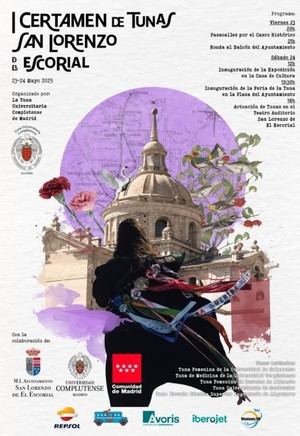 San Lorenzo de El Escorial vivirá esta semana su I Certamen de Tunas