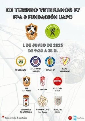 Las grandes leyendas del fútbol madrileño volverán a calzarse las botas en Las Rozas por una causa que va mucho más allá del deporte