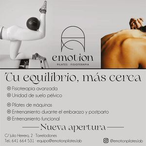 Tu equilibrio, más cerca con Emotion, en Torrelodones