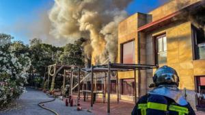 Tres días de luto oficial en Torrelodones por la muerte de una mujer en un incendio en la residencia San Francisco de Asís