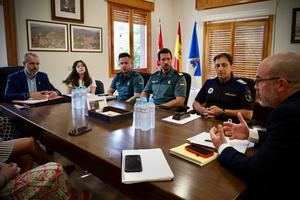 Becerril de la Sierra constituye su Junta Local de Seguridad con la visita del delegado del Gobierno