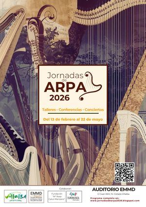 El Ayuntamiento de Collado Villalba presenta las Jornadas de Arpa 2026
