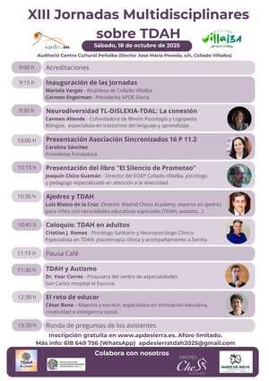 Collado Villalba acoge el 18 de octubre unas jornadas gratuitas sobre TDAH