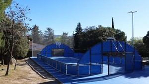Galapagar estrena un parque renovado en La Navata con nuevas instalaciones deportivas