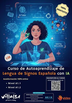 Collado Villalba lanza una plataforma online para aprender Lengua de Signos