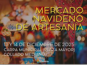 Collado Mediano abre el plazo para inscribirse en el Mercado Navideño de Artesanía