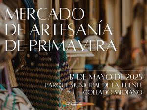 Collado Mediano acoge el Mercado de Artesanía de Primavera y la Feria de San Isidro
