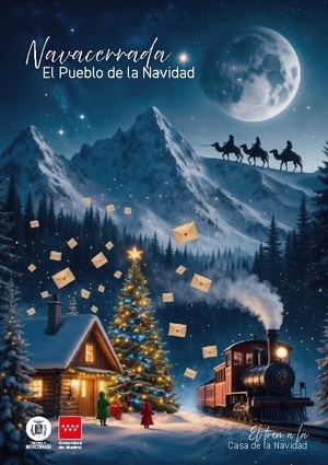 Un tren navideño conectará Navacerrada y el Valle de la Barranca para que los niños puedan entregar sus cartas al Paje de los Reyes Magos