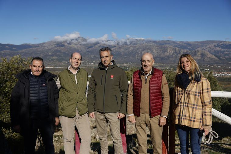 Avellana y Madroño, una pareja de águilas imperiales, vuelan desde hoy libres por los cielos de Moralzarzal tras su paso por el CRAS