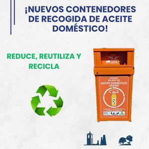 Valdemorillo instala nuevos contenedores para la gestión del aceite usado