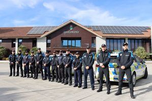 Once nuevos agentes se incorporan a la Policía Local de Galapagar