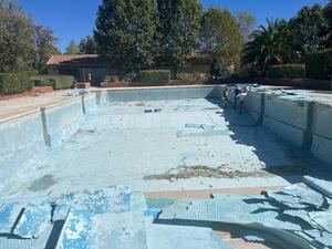 Comienzan las obras de remodelación de la piscina de verano de Valdemorillo