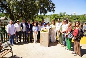 Las Rozas rinde homenaje a la pequeña Isa Guerrero con la inauguración del Parque de Isa