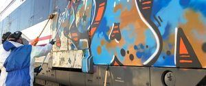 Detienen en Collado Villalba a un grafitero acusado de realizar pintadas en trenes e instalaciones ferroviarias