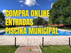 Collado Mediano habilita la compra online de entradas para la piscina municipal