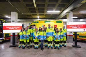 El SUMMA 112 gestionó una llamada cada 29 segundos en 2025