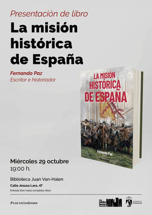 Polémica presentación en la Biblioteca de Torrelodones de un libro que ensalza la dictadura franquista