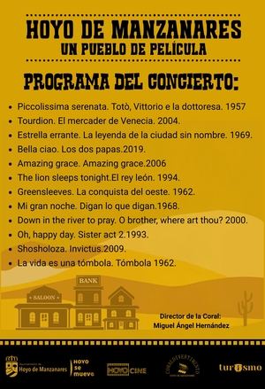 ‘Hoyo de Manzanares, un pueblo de película’ llega a su fin con un concierto y cine al aire libre