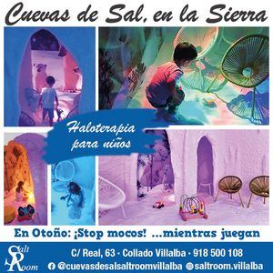 Con la haloterapia en las Cuevas de Sal de Collado Villalba di adiós a la mucosidad