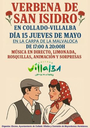 Collado Villalba celebra San Isidro en la Carpa de la Malvaloca con limonada, rosquillas y música