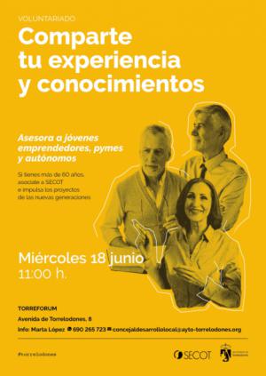 Torrelodones promueve el voluntariado senior a través de la Asociación SECOT