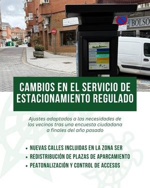 Galapagar adapta el Servicio de Estacionamiento Regulado a las sugerencias de los vecinos