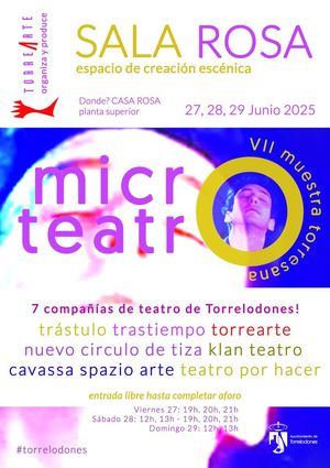Torrearte organiza la VII Muestra de Microteatro de Torrelodones este fin de semana