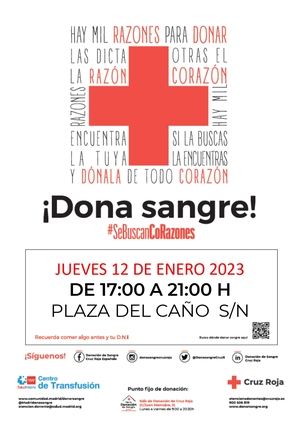 Una unidad de donación de sangre visita este jueves Torrelodones