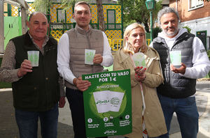 Las Fiestas de San José Obrero, en Collado Villalba, más sostenibles con los vasos reutilizables
