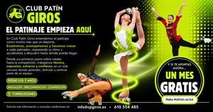 Esta temporada, ponte las ruedas y empieza a brillar con Club Patín Giros