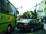 Un conductor insolente