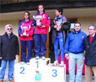 Las tres ganadoras absolutas