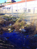 Fuga de agua en El Encinar