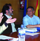 Dimiten Miguel Mur y Ángel Bernal