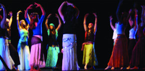 Brillantez de las alumnas de danza