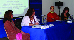 "Género y discapacidad: obstáculos para la plena integración social y laboral"
