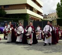 Los tambores maños, protagonistas de la Semana Santa