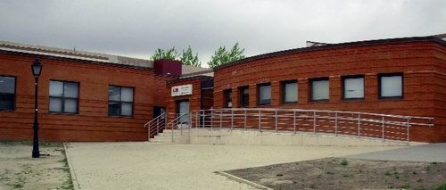 Entrada principal del Centro de Salud