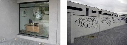 Vandalismo contra el Colegio Peñalar