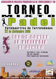 I Torneo de Padel y de Petanca Contra la Violencia de Género