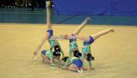 Alto nivel en el Campeonato de Gimnasia Rítmica