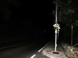Avenida del Pardo, a oscuras