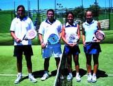 La campeona del mundo de pádel en Torre