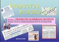 LAS MENTIRAS DE LOS “PRODUCTOS MILAGRO” 