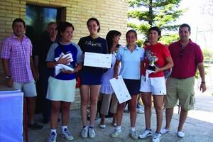 Pádel: Entrega de medallas