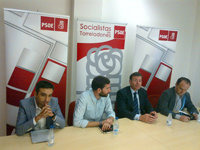Tomás Gómez visitó Torrelodones 