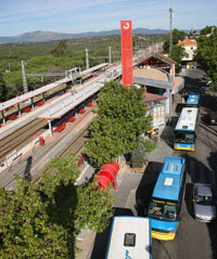 Obras en el entorno de la estación