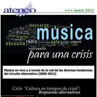 El Ateneo ofrece "música para una crisis"